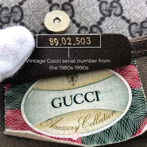 do all gucci bags have serial numbers|vintage gucci bag serial number.